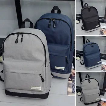 2020 Newest 3 Solid Colors Men Women Casual Rucksack Laptop Backpack Classic Bookbag Lightweight School Bag Fashion Schoolbag
2020 Newest 3 Solid Colors Men Women Casual Rucksack Laptop Backpack Classic Bookbag Lightweight School Bag Fashion Schoolbag