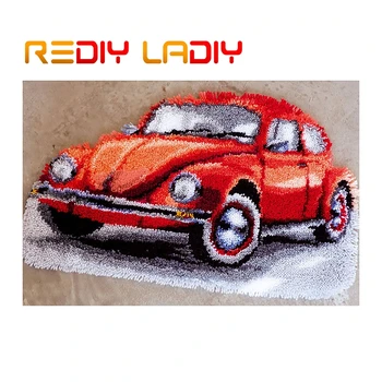 Latch Hook Rug Kits Crocheting Carpet Rug Red Sports Car Acrylic Yarn Pre-Printed Canvas Cushion Mat Crochet Tapestry Sofa Decor
Latch Hook Rug Kits Crocheting Carpet Rug Red Sports Car Acrylic Yarn Pre-Printed Canvas Cushion Mat Crochet Tapestry Sofa Decor