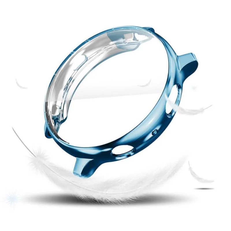 Силиконовый мягкий полноэкранный стеклянный защитный чехол с рамкой для Samsung galaxy