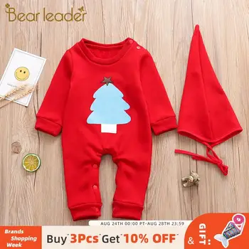 Bear Leader New Winter Long Sleeve Heavyweight Romper with Hat Christmas Outfits Cartoon Romper for Kids Boys Girls Clothing Set
Bear Leader New Winter Long Sleeve Heavyweight Romper with Hat Christmas Outfits Cartoon Romper for Kids Boys Girls Clothing Set