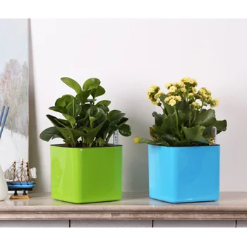 4 Pcs in 1 Set Plastic Lazy Flower Pot Double Layer Square Tray Box Planter Self Watering Flowerpot Large Capacity Water Plantin
4 Pcs in 1 Set Plastic Lazy Flower Pot Double Layer Square Tray Box Planter Self Watering Flowerpot Large Capacity Water Plantin