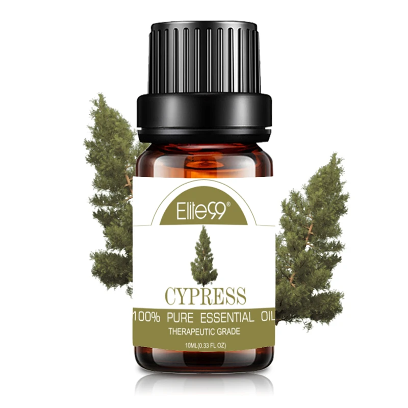 Elite99 10ml Cypress Pure Essential Oils For Aromatherapy Fragrance Lamp Help Sleep Calmness Massage Oil Humidifier |