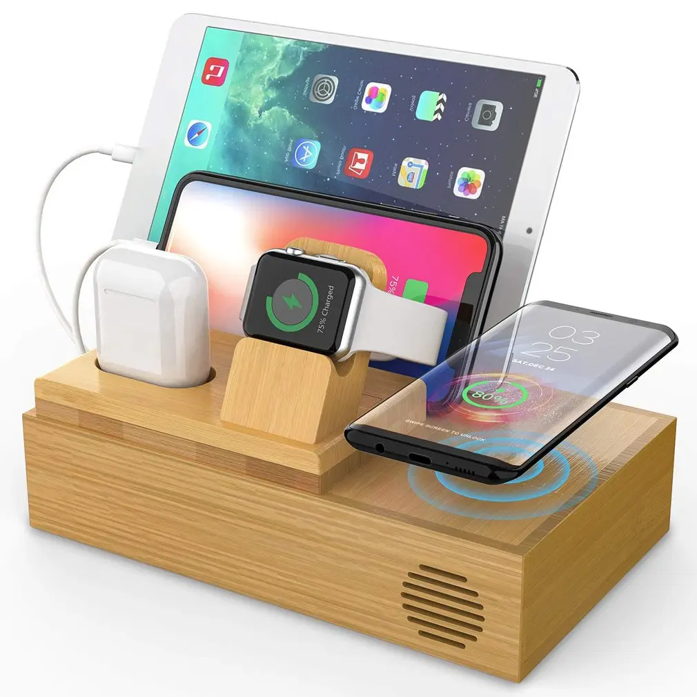 Usb Multifunctional Wireless Charging Ub Mobile Charging Station For Airpods Charging Support For Watch
Usb Multifunctional Wireless Charging Ub Mobile Charging Station For Airpods Charging Support For Watch