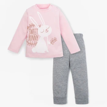 Set Kroshka Ya: sweater, trousers "Bunny", pink / gray, river 24, height 68-74 cm 2645241
Set Kroshka Ya: sweater, trousers "Bunny", pink / gray, river 24, height 68-74 cm 2645241