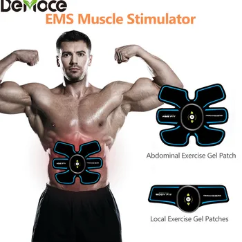 Rechargeable EMS Abdominal Muscle Stimulator Abs Fitness Training Gear Ab/Arm/Leg Muscle Trainer
Rechargeable EMS Abdominal Muscle Stimulator Abs Fitness Training Gear Ab/Arm/Leg Muscle Trainer