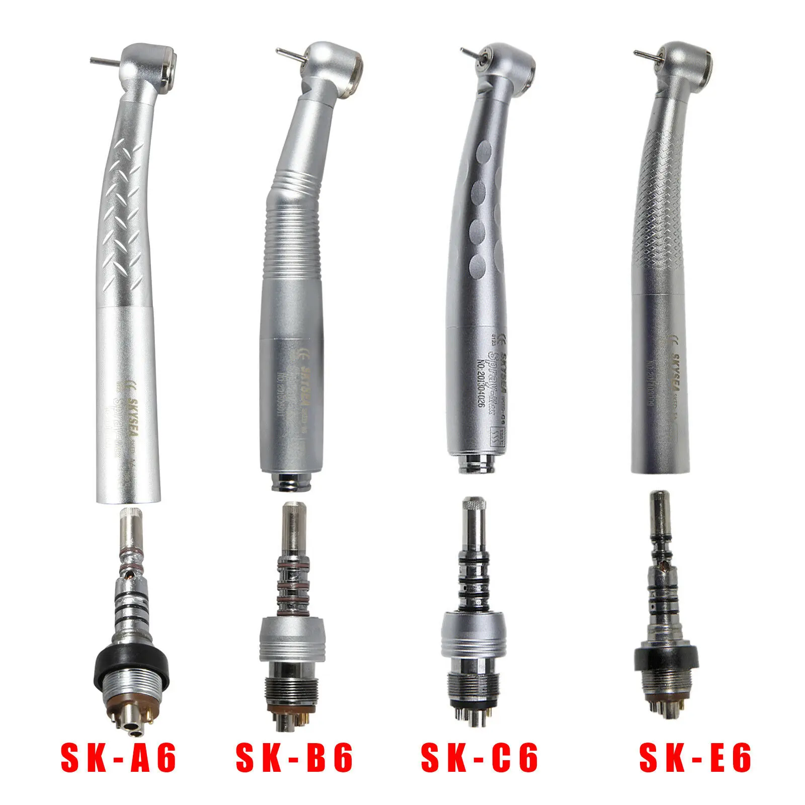 Kavo Style Dental LED Fiber Optic Turbine Triple Water Spary Handpiece w/ 6-Hole Coupler
Kavo Style Dental LED Fiber Optic Turbine Triple Water Spary Handpiece w/ 6-Hole Coupler
