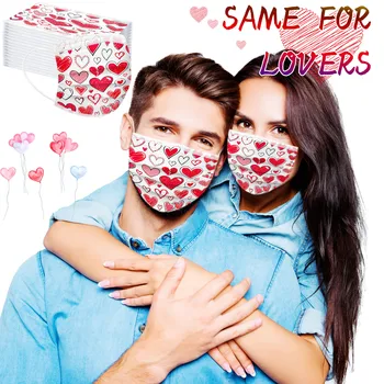 Valentine's Day Adult Printing Disposable Masks 3Ply Breathable Earloop Facemask маска для лица Windproof Dust Mask Mascarillas
Valentine's Day Adult Printing Disposable Masks 3Ply Breathable Earloop Facemask маска для лица Windproof Dust Mask Mascarillas