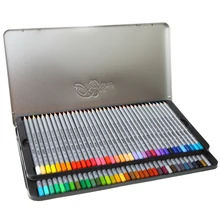 72 cores de alta qualidade óleo cor lápis conjunto arte lapis de cor profissional colorido lápis escola suprimentos não-tóxico lápis(China)