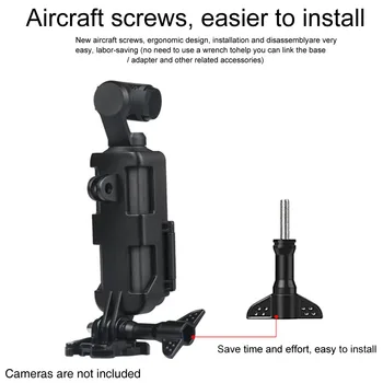 Anti Scratch Black Quick Release Frame Stable Protective Shell Professional Easy Install Mount Holder Gimbal Camera For Pocket 2
Anti Scratch Black Quick Release Frame Stable Protective Shell Professional Easy Install Mount Holder Gimbal Camera For Pocket 2