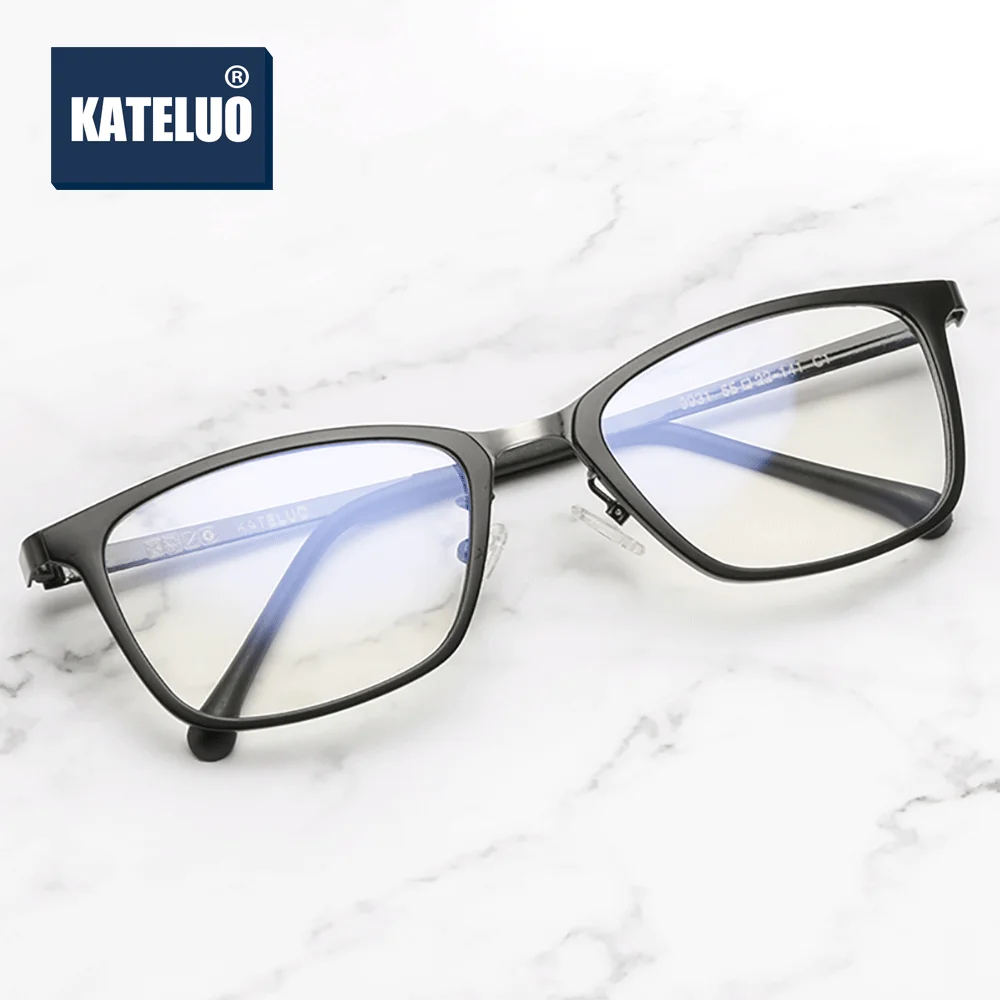 

KATELUO 2020 Unisex Anti Blue Light Glasses Square Computer Goggles Optical Spectacles Eyeglasses Frame For Men/Women K9931