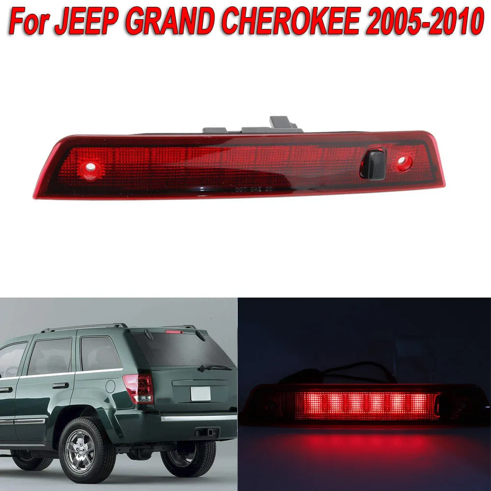 DC 12-24V Car LED High Mount Third 3rd Brake Light 1680LM For JEEP Grand Cherokee 2005-2010 car Brake Light
DC 12-24V Car LED High Mount Third 3rd Brake Light 1680LM For JEEP Grand Cherokee 2005-2010 car Brake Light
