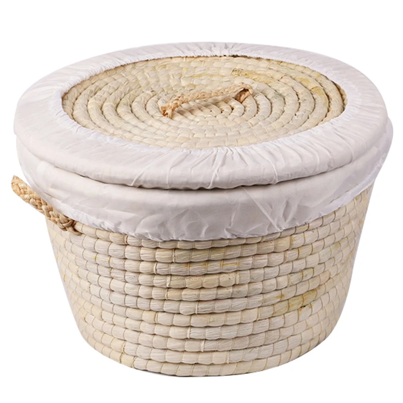 Straw Woven Storage Basket Handmade Woven Basket Rustic Natural Bread Buns Food Storage Decorative Box Multifunctional Storage B
Straw Woven Storage Basket Handmade Woven Basket Rustic Natural Bread Buns Food Storage Decorative Box Multifunctional Storage B