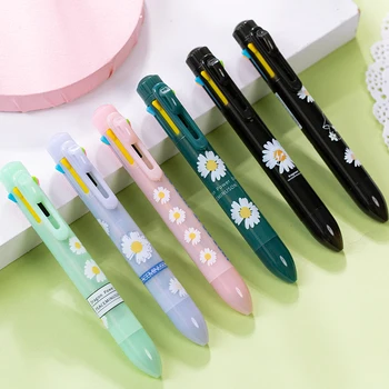 8 Color In 1 Body Cute Daisy Flower Ballpoint Pen for Writing Marker Liner Click Style Stationery Office School Supplies F016
8 Color In 1 Body Cute Daisy Flower Ballpoint Pen for Writing Marker Liner Click Style Stationery Office School Supplies F016
