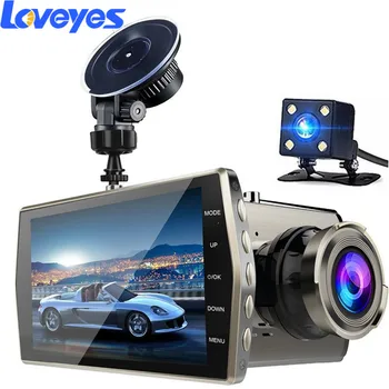 4 " Large Screen Car Recorder HD 1080P Night Vision Front and Rear View Mirror Camera Double Lens Dash Camera Portable DVR T667
4 " Large Screen Car Recorder HD 1080P Night Vision Front and Rear View Mirror Camera Double Lens Dash Camera Portable DVR T667