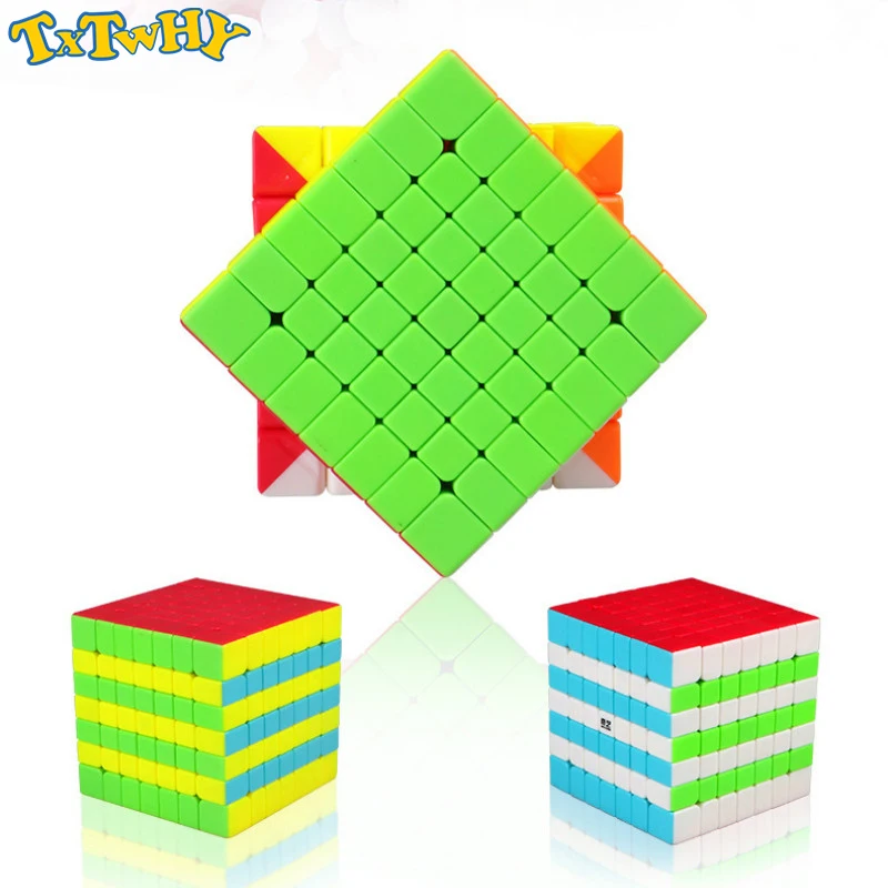 Professional 7x7x7 Magic Cube7Layers Black White Stickerless Cube Smooth Speed Puzzle Cubes Brain Teaser Toy For Children
Professional 7x7x7 Magic Cube7Layers Black White Stickerless Cube Smooth Speed Puzzle Cubes Brain Teaser Toy For Children
