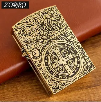 Zorro kerosene creative lighter 91178 1:1 Constantine print super personalized big size lighter
Zorro kerosene creative lighter 91178 1:1 Constantine print super personalized big size lighter