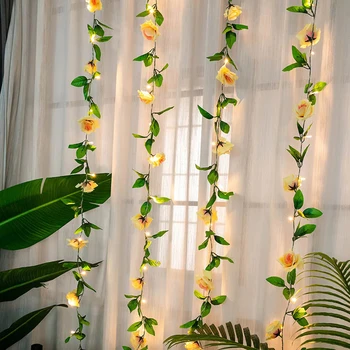 2M / 20 LED String Lights Garland Artificial Grape Leaves Vine Fairy String Light Battery Powered DIY Hanging Garland Light
2M / 20 LED String Lights Garland Artificial Grape Leaves Vine Fairy String Light Battery Powered DIY Hanging Garland Light