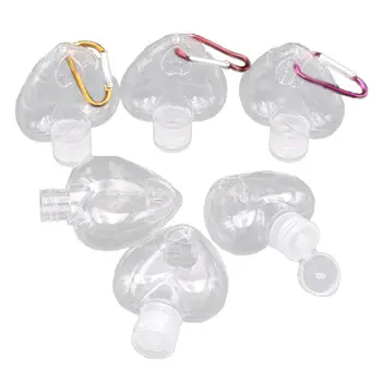 5Pcs 50ml Reusable Portable Heart Alcohol Spray Bottle Hand Sanitizer Travel Small Size Holder Hook Keychain Carrier
5Pcs 50ml Reusable Portable Heart Alcohol Spray Bottle Hand Sanitizer Travel Small Size Holder Hook Keychain Carrier
