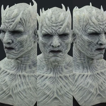 Horror The Night King Mask Cosplay Zombie Latex Masks Party Masquerade Cosplay Mascara Scary Face Mask Party Costume Props
Horror The Night King Mask Cosplay Zombie Latex Masks Party Masquerade Cosplay Mascara Scary Face Mask Party Costume Props