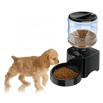5.5L Electric Automatic Pets Feeder with Voice Message Recording and LCD Screen Smart Dogs Cats Food Bowl Dispenser Black
5.5L Electric Automatic Pets Feeder with Voice Message Recording and LCD Screen Smart Dogs Cats Food Bowl Dispenser Black
