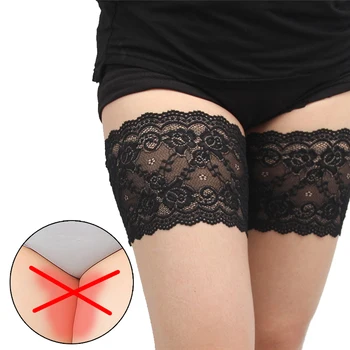 Sexy Anti Chafing Thigh Bands Lace Leg Warmers Women Thin Breathable Protect Thighs Slouch High Socks Summer Fashion 2020 
Sexy Anti Chafing Thigh Bands Lace Leg Warmers Women Thin Breathable Protect Thighs Slouch High Socks Summer Fashion 2020