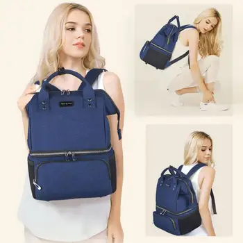 Multifunctional Diapers Nursing Bags Reusable Waterproof Travel Storage Backpack Design of the Back Close Anti-theft Bag Safe
Multifunctional Diapers Nursing Bags Reusable Waterproof Travel Storage Backpack Design of the Back Close Anti-theft Bag Safe