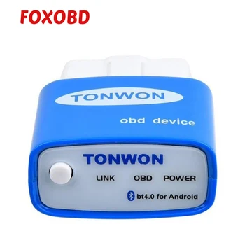 TONWON Car Bluetooth/Wi-Fi OBDii Scanner for iOS&Android Devices TONWON Check Car Engine Code Reader Diagnostic Tool
TONWON Car Bluetooth/Wi-Fi OBDii Scanner for iOS&Android Devices TONWON Check Car Engine Code Reader Diagnostic Tool