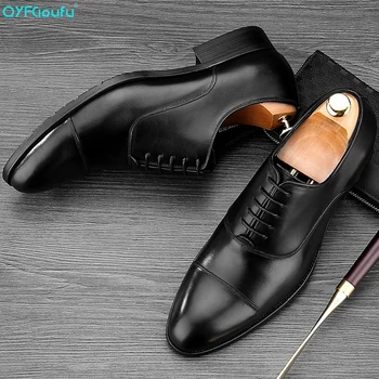 QYFCIOUFU Fashion Luxury Designer Men Dress Shoes Genuine Leather Casual Shoes Round Toe Trend Male Shoes For Wedding Suit Shoes
QYFCIOUFU Fashion Luxury Designer Men Dress Shoes Genuine Leather Casual Shoes Round Toe Trend Male Shoes For Wedding Suit Shoes