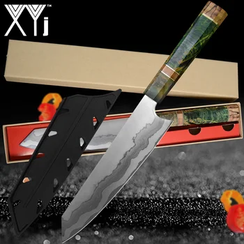 Damascus Steel Chef Knife Gift Box Covers Japanese Santoku Utility Cleaver Slicing Steak Kitchen Knife Stabilized Wooden Handle
Damascus Steel Chef Knife Gift Box Covers Japanese Santoku Utility Cleaver Slicing Steak Kitchen Knife Stabilized Wooden Handle