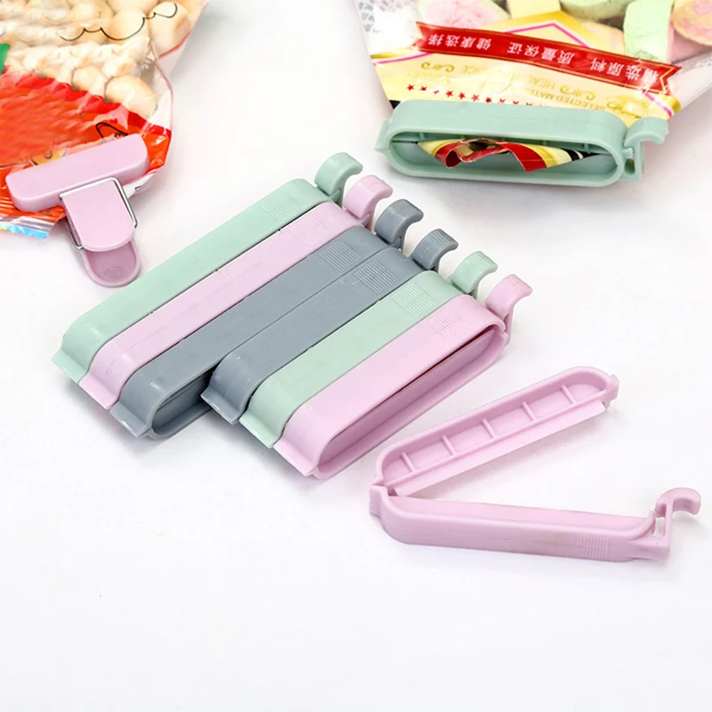 Fashion 12PCS/Set Plastic Bag Clips Sealer Snack Fresh Food Storage Bag Clips Kitchen Accessories Mini Sealing Clamp Food Clip
Fashion 12PCS/Set Plastic Bag Clips Sealer Snack Fresh Food Storage Bag Clips Kitchen Accessories Mini Sealing Clamp Food Clip