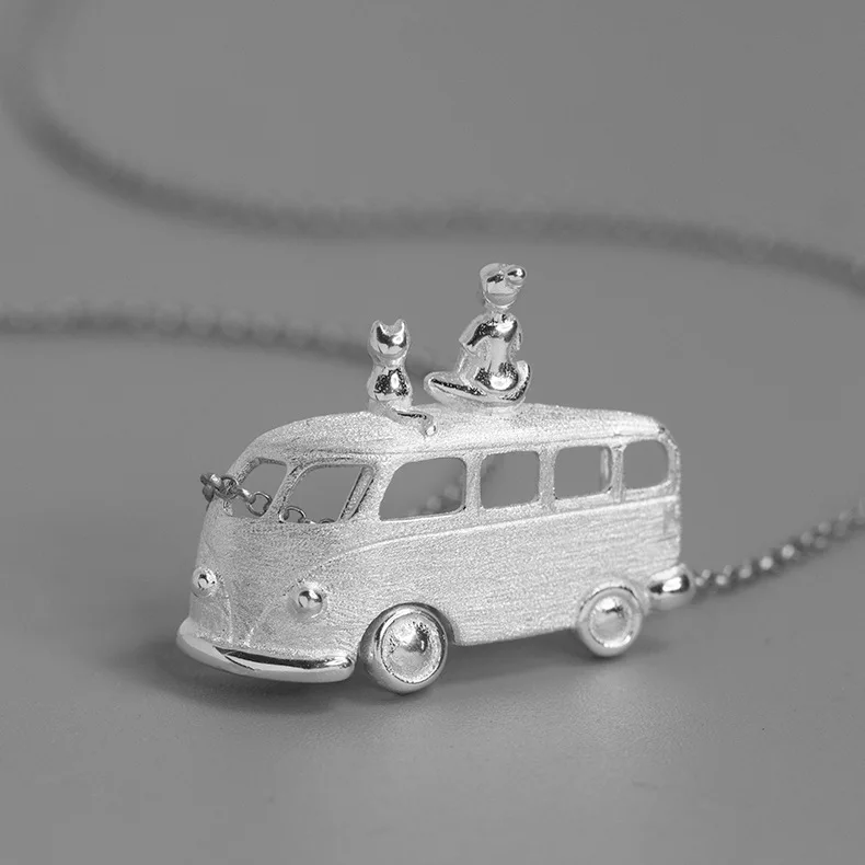 Original Design 925 Sterling Silver Bus On The Road Van Girl Kitten Pendant Fine Jewelry For Women Trendy Vintage Pendant Rock
Original Design 925 Sterling Silver Bus On The Road Van Girl Kitten Pendant Fine Jewelry For Women Trendy Vintage Pendant Rock