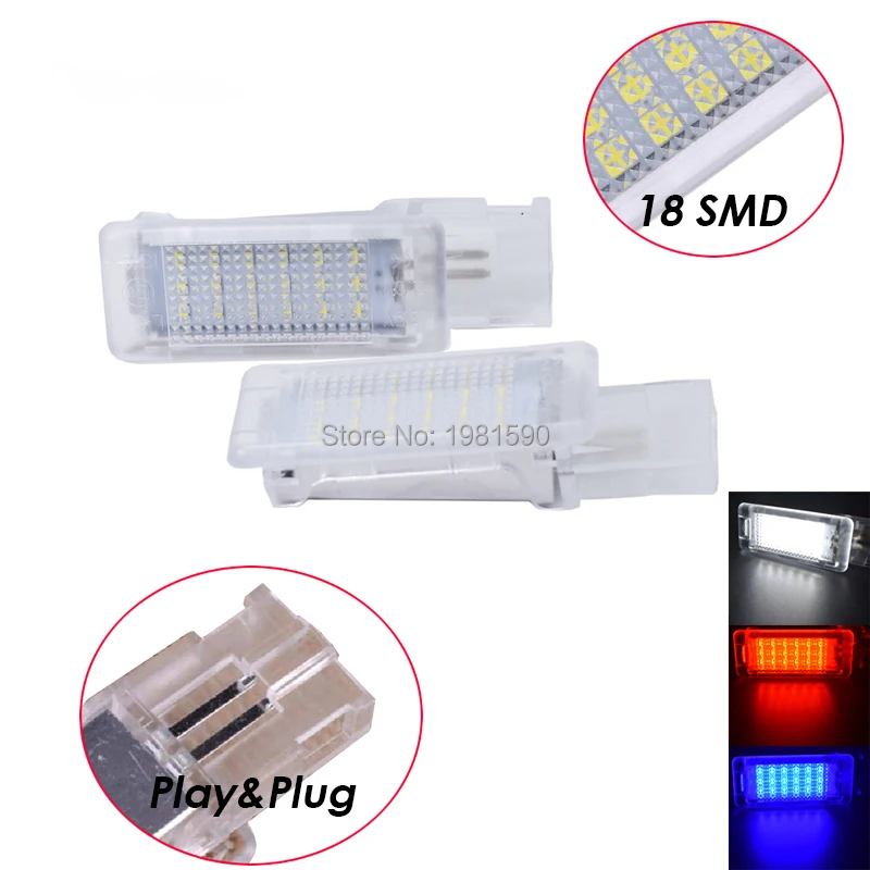 2x LED car footwell light for Volkswagen Golf Plus Caddy CC EOS Jetta Syncro Passat Santana Polo Scirocco Tiguan Touareg Sharan
2x LED car footwell light for Volkswagen Golf Plus Caddy CC EOS Jetta Syncro Passat Santana Polo Scirocco Tiguan Touareg Sharan