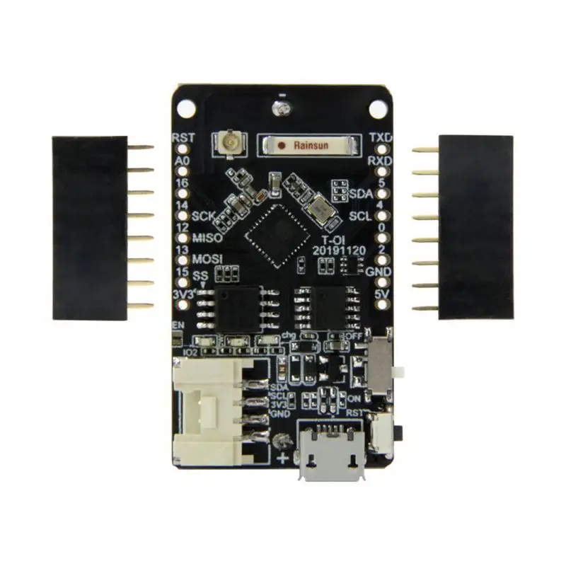 T-OI ESP8266 Chip Recharge 16340 Battery Holder for MINI D1 Development Board U1JE
T-OI ESP8266 Chip Recharge 16340 Battery Holder for MINI D1 Development Board U1JE