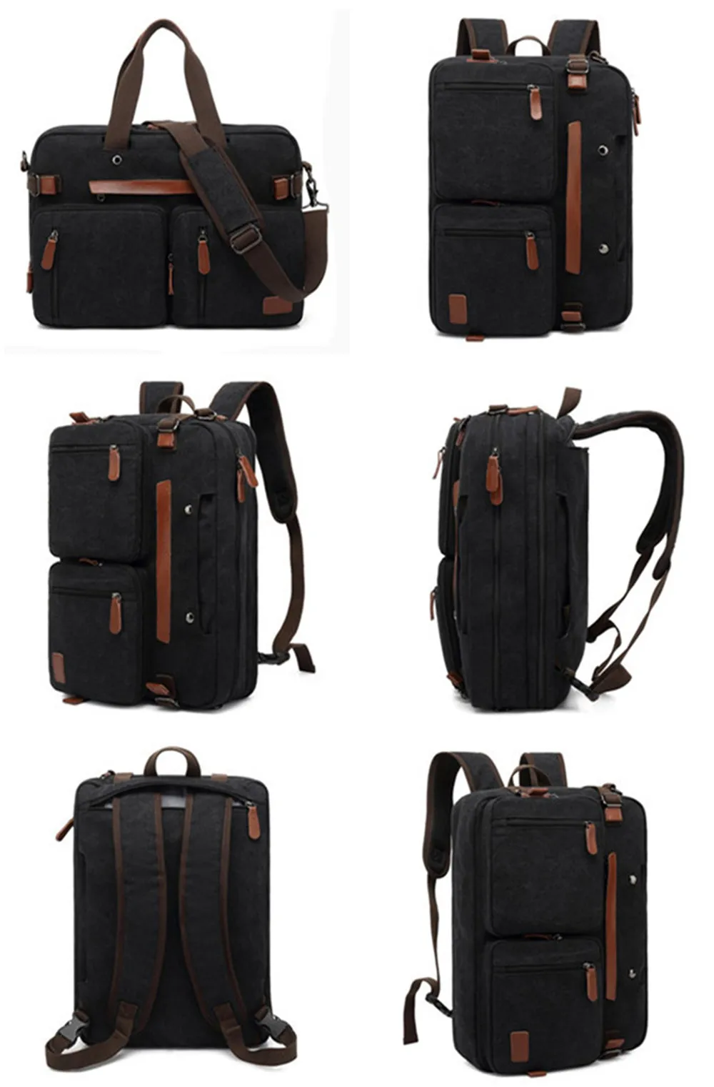 COOLBELL Convertible Backpack Messenger Shoulder Backpack 15.6/17.3 Inch Laptop Case Handbag Business Travel Rucksack Backpack COOLBELL Convertible Backpack Messenger Shoulder Backpack 15.6/17.3 Inch Laptop Case Handbag Business Travel Rucksack Backpack