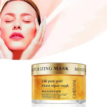 24K Gold Deep Repairing Sleep Mask Moisturizing Moisturizing Sleeping Mask Shrinking Pore O8B5 
24K Gold Deep Repairing Sleep Mask Moisturizing Moisturizing Sleeping Mask Shrinking Pore O8B5