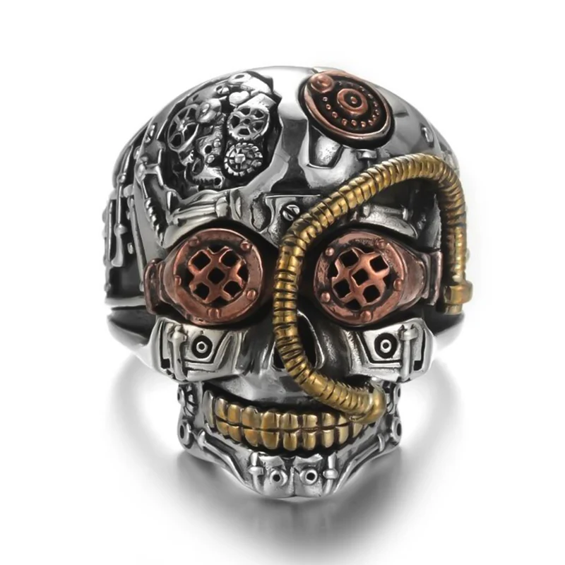 2019 Men Personality Stainless Steel Ring Men's Gothic Carving Skull Ring Jewelry For Gift
2019 Men Personality Stainless Steel Ring Men's Gothic Carving Skull Ring Jewelry For Gift