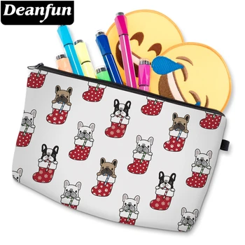 Deanfun Small Cosmetic Bag Cute Pug Christmas Stocking Printed Bag Waterproof Durable Makeup Bag For Women D52529
Deanfun Small Cosmetic Bag Cute Pug Christmas Stocking Printed Bag Waterproof Durable Makeup Bag For Women D52529