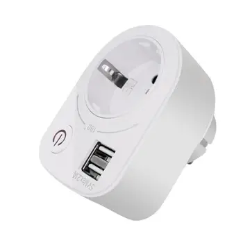 Electric Dual USB Charger Adapter Intelligent Plug Wall Socket Charging Power Switch Outlet Home Travel
Electric Dual USB Charger Adapter Intelligent Plug Wall Socket Charging Power Switch Outlet Home Travel