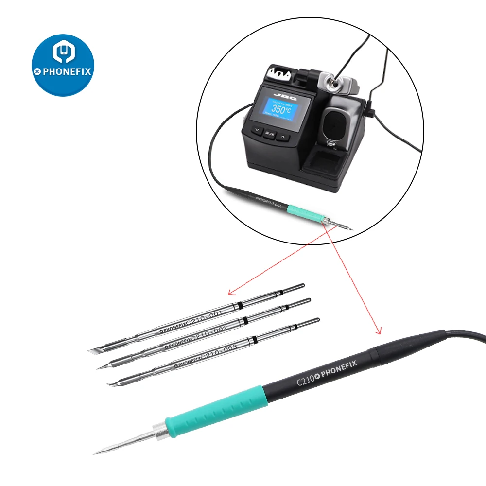 For JBC C210 Soldering Tips for T210 Handle Electric Solder Iron Tip Welding Tools for JBC CD-2SD / CD-2SHE Soldering Station
For JBC C210 Soldering Tips for T210 Handle Electric Solder Iron Tip Welding Tools for JBC CD-2SD / CD-2SHE Soldering Station