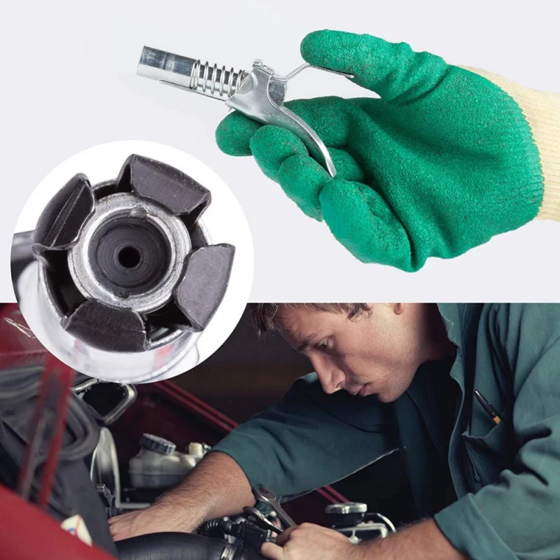 New Grease Coupler Lock Pliers High Pressure Grease Fitting Double Handle Grease Filling Head Self-Locking Grease Mouth
New Grease Coupler Lock Pliers High Pressure Grease Fitting Double Handle Grease Filling Head Self-Locking Grease Mouth