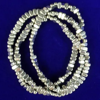 4X2mm Hematite Oblong Loose Bead 15.5 Inch 526TS 12.4g 
4X2mm Hematite Oblong Loose Bead 15.5 Inch 526TS 12.4g