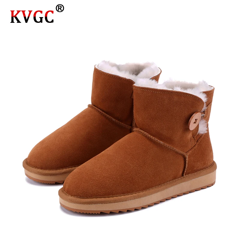 KVGC 2020New high-quality Real Cowhide Leather Women Winter Snow Boots Button Wool Lined Workmanship is very delicate Snow Boots
KVGC 2020New high-quality Real Cowhide Leather Women Winter Snow Boots Button Wool Lined Workmanship is very delicate Snow Boots