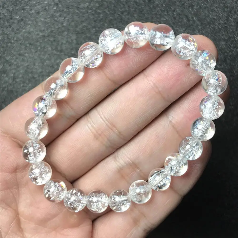 8mm Natural Himalaya Rock Crystal Bracelet For Women Men Crystal Powerful Energy Round Beads Fashion Bracelet Jewelry AAAAA
8mm Natural Himalaya Rock Crystal Bracelet For Women Men Crystal Powerful Energy Round Beads Fashion Bracelet Jewelry AAAAA