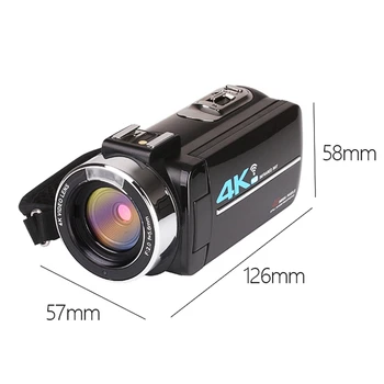 48 Megapixel 4K Hd Digital Camera Wifi Wedding Dv Live Video Recorder with External Microphone
48 Megapixel 4K Hd Digital Camera Wifi Wedding Dv Live Video Recorder with External Microphone