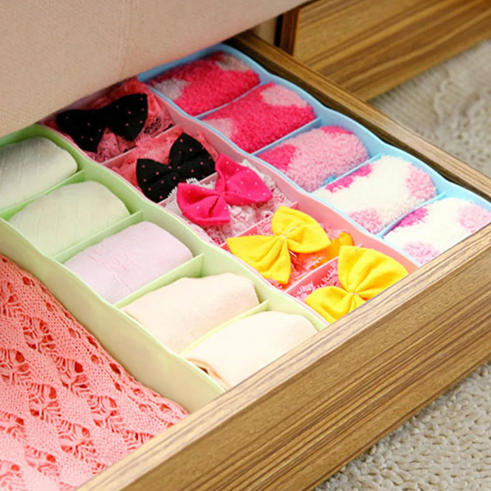5 Cells Organizer Storage Box Tie Bra Socks Drawer Cosmetic Divider Organizador Ropa Interior Drawer Divider Closet Organizer
5 Cells Organizer Storage Box Tie Bra Socks Drawer Cosmetic Divider Organizador Ropa Interior Drawer Divider Closet Organizer