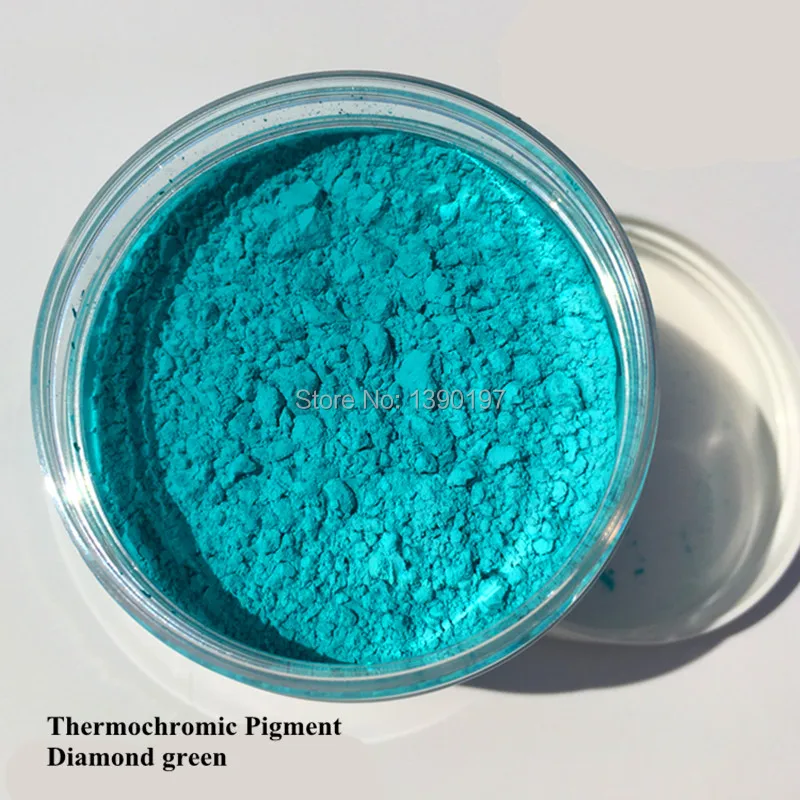 

31°C 11 Colors thermochromic pigments powder temperature sensitive color changed paints for plastics, cosmetics,1kg