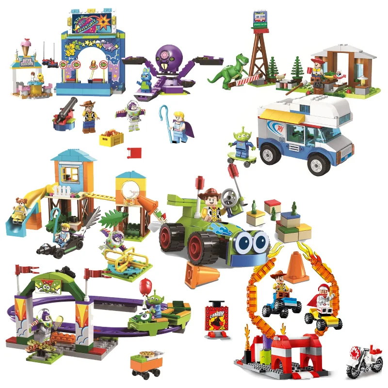 Toy Story 4 Compatible With Legoinglys Original Buzzed Blocks Set Lightyear Space Mech Building Bricks Movie 2 Toys Children
Toy Story 4 Compatible With Legoinglys Original Buzzed Blocks Set Lightyear Space Mech Building Bricks Movie 2 Toys Children