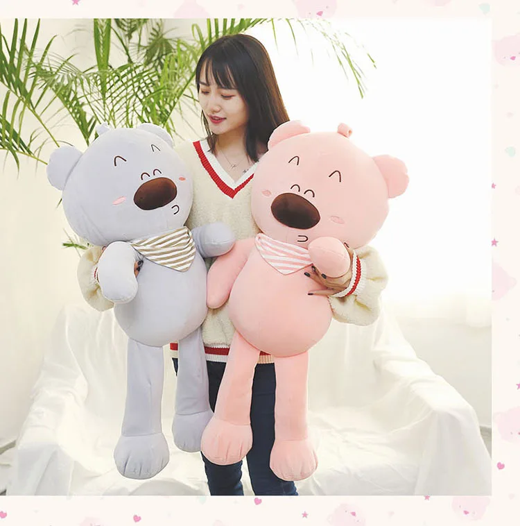 New Style Hugging Bear Doll Plush Toys Creative down Cotton Hugging Bear with Scarf Bear Doll Women's Birthday Gift 
New Style Hugging Bear Doll Plush Toys Creative down Cotton Hugging Bear with Scarf Bear Doll Women's Birthday Gift