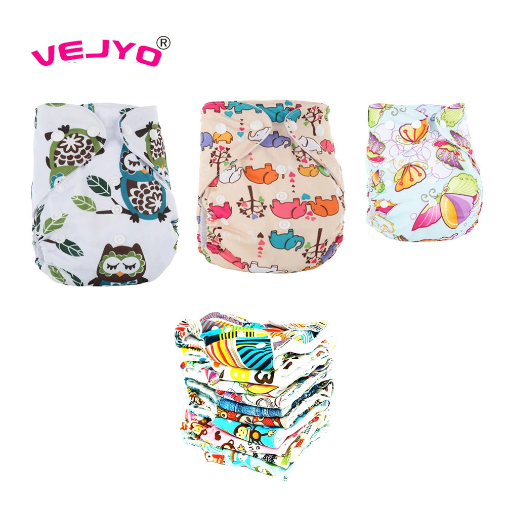 10pcs/lot All in One Baby Cloth Diapers Washable Prints Fabric Prefold Nappies Reusable Newborn Nappy Cover
10pcs/lot All in One Baby Cloth Diapers Washable Prints Fabric Prefold Nappies Reusable Newborn Nappy Cover
