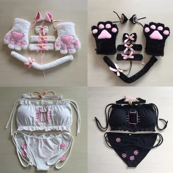 Erotic Katze Cosplay Uniform Cute Maiden Cat Claw Embroidery Decoration Couples Flirting Slave Games Elastic Sexy Lingerie Set
Erotic Katze Cosplay Uniform Cute Maiden Cat Claw Embroidery Decoration Couples Flirting Slave Games Elastic Sexy Lingerie Set